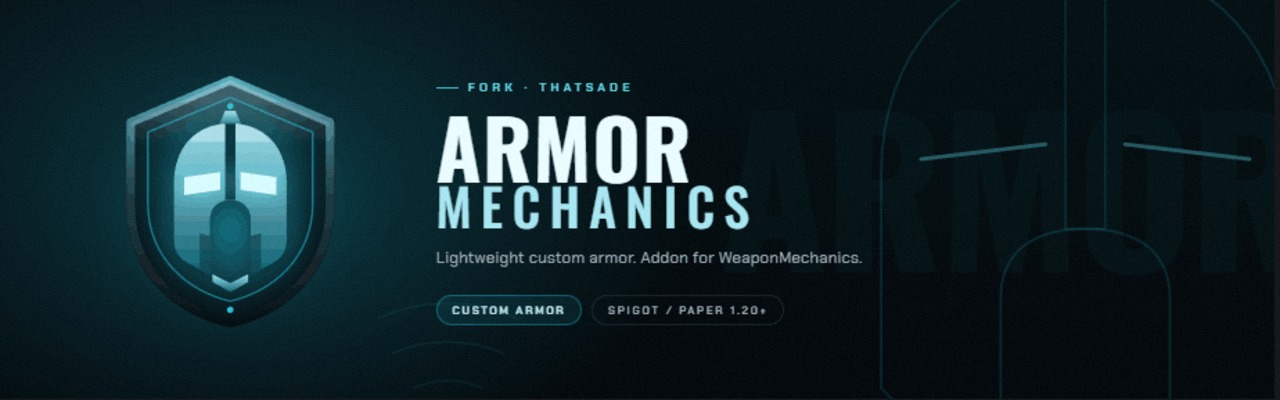 ArmorsMechanic Fork banner — custom armor mechanics